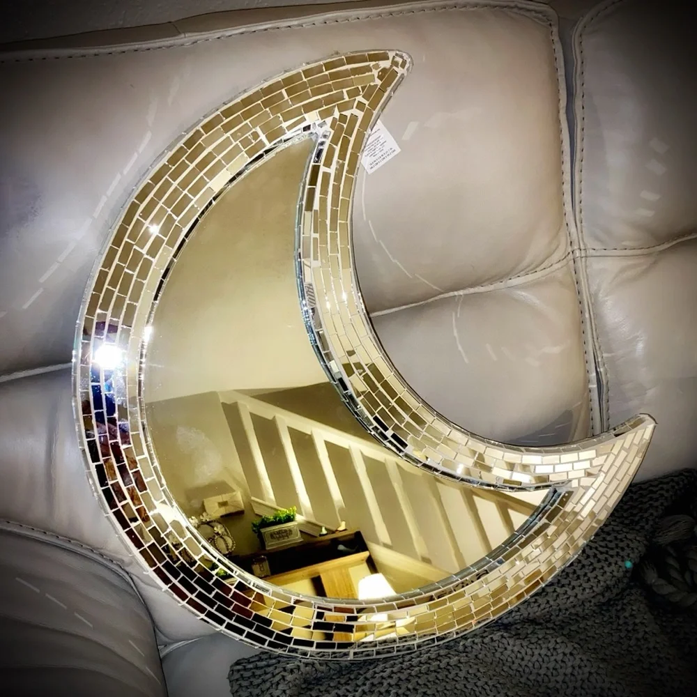 Mosaic Moon Mirror